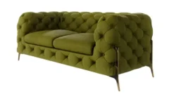 S-STYLE Chesterfield Einzelsofa Natalie