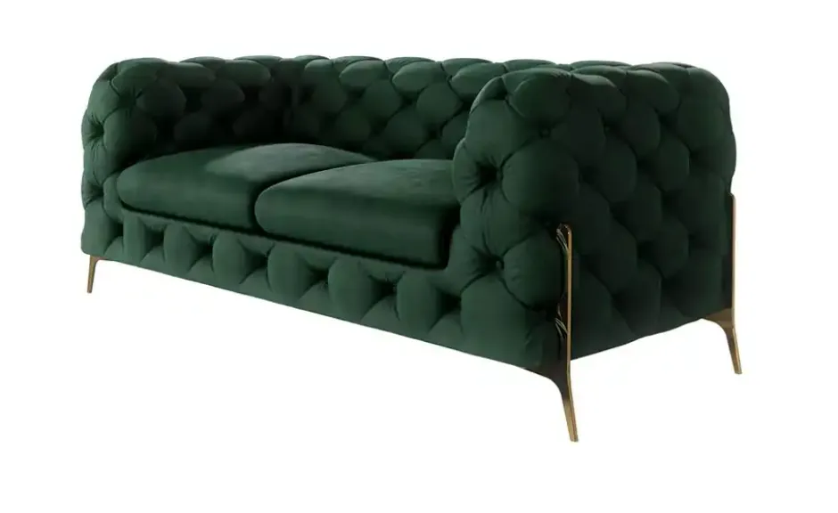 S-STYLE Chesterfield Einzelsofa Natalie