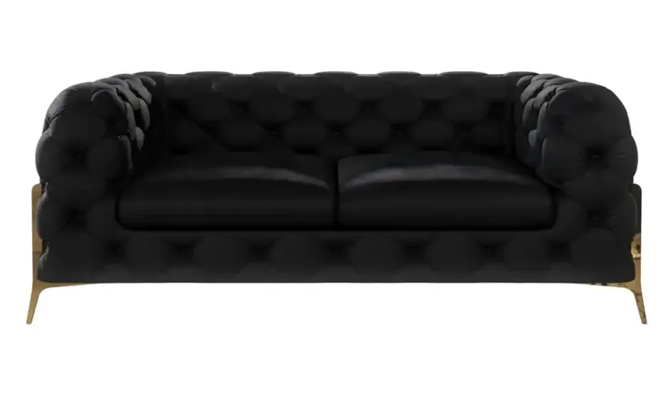 S-STYLE Chesterfield Einzelsofa Natalie