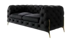 S-STYLE Chesterfield Einzelsofa Natalie