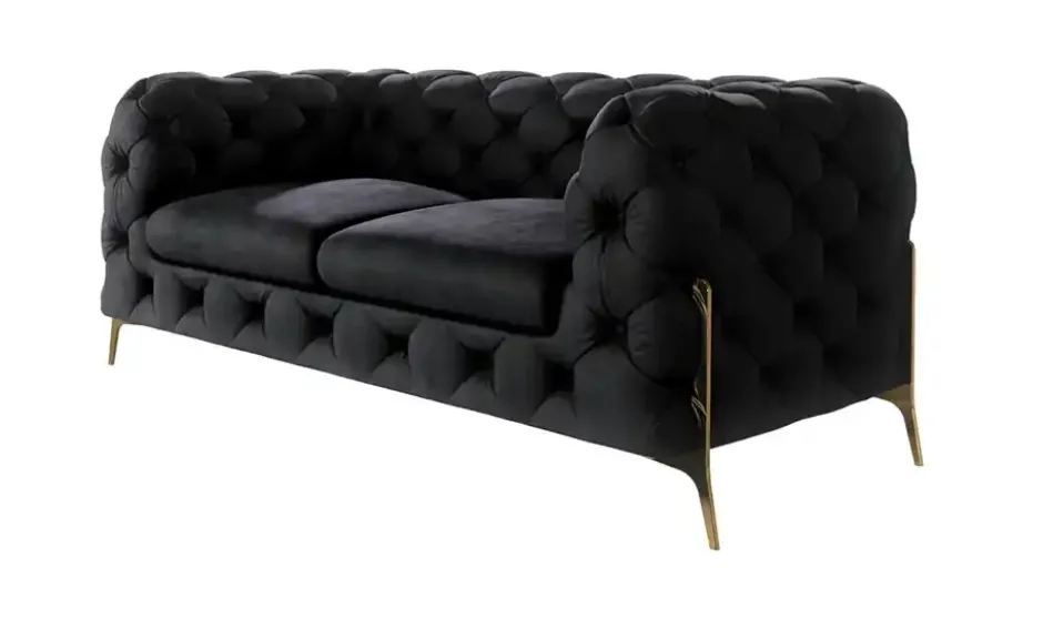 S-STYLE Chesterfield Einzelsofa Natalie