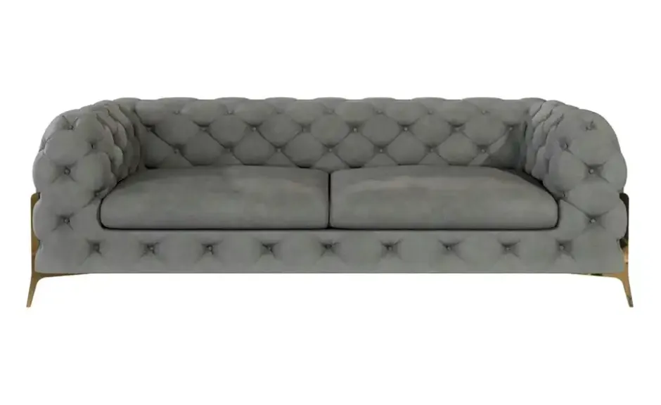 S-STYLE Chesterfield Einzelsofa Natalie