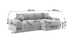 S-STYLE Ecksofa