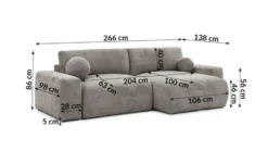 S-STYLE Ecksofa