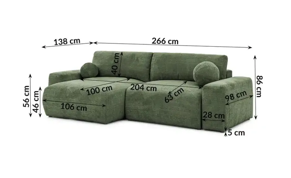 S-STYLE Ecksofa