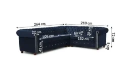 S-STYLE Ecksofa