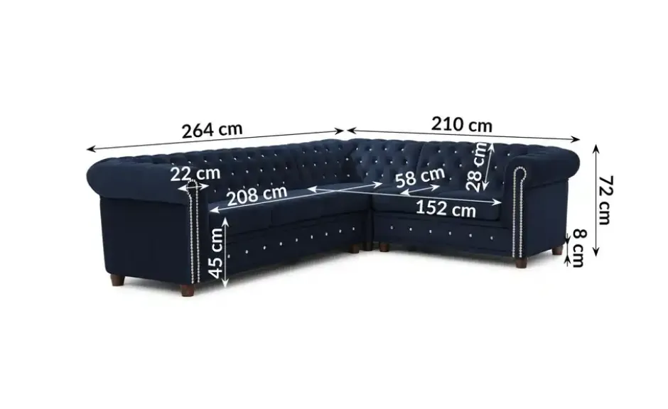 S-STYLE Ecksofa
