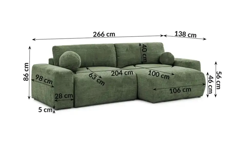 S-STYLE Ecksofa