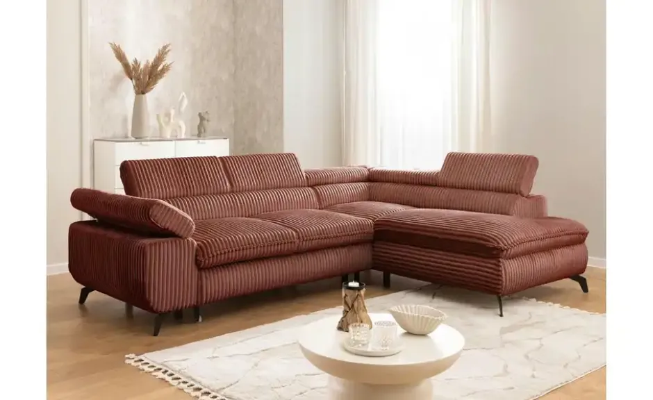 S-STYLE Ecksofa .css-bauhey::before{content:'- ';}.css-bauhey::after{content:'- ';}mit Schlaffunktion Bonnie