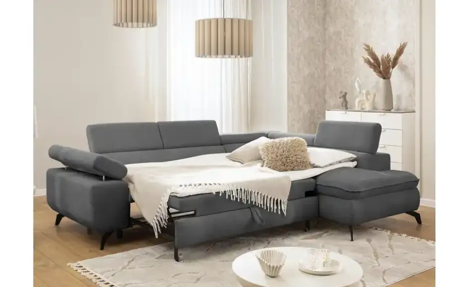 S-STYLE Ecksofa .css-bauhey::before{content:'- ';}.css-bauhey::after{content:'- ';}mit Schlaffunktion Bonnie