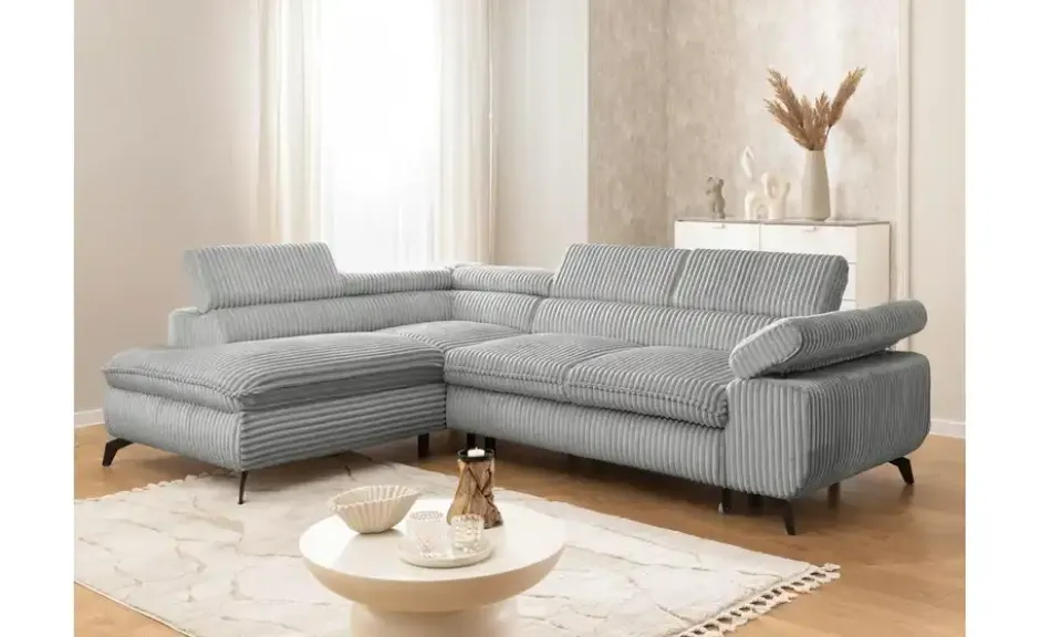 S-STYLE Ecksofa .css-bauhey::before{content:'- ';}.css-bauhey::after{content:'- ';}mit Schlaffunktion Bonnie