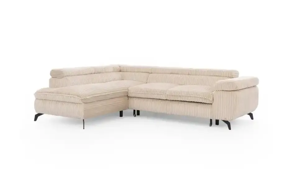 S-STYLE Ecksofa .css-bauhey::before{content:'- ';}.css-bauhey::after{content:'- ';}mit Schlaffunktion Bonnie