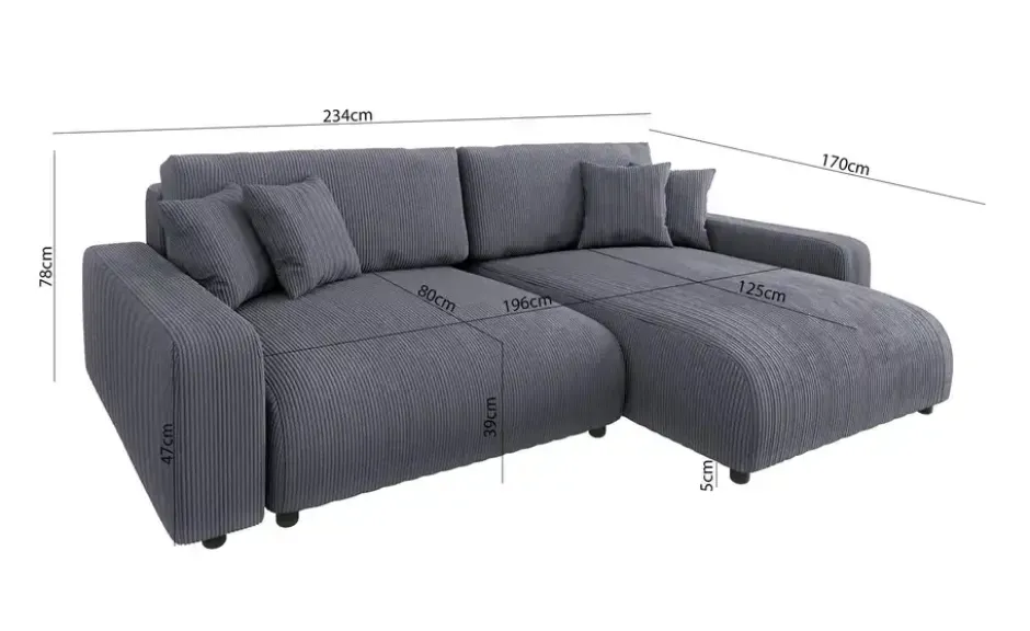 S-STYLE Ecksofa Emma
