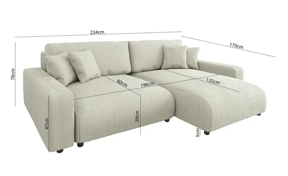 S-STYLE Ecksofa Emma