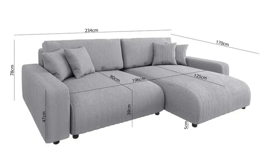 S-STYLE Ecksofa Emma