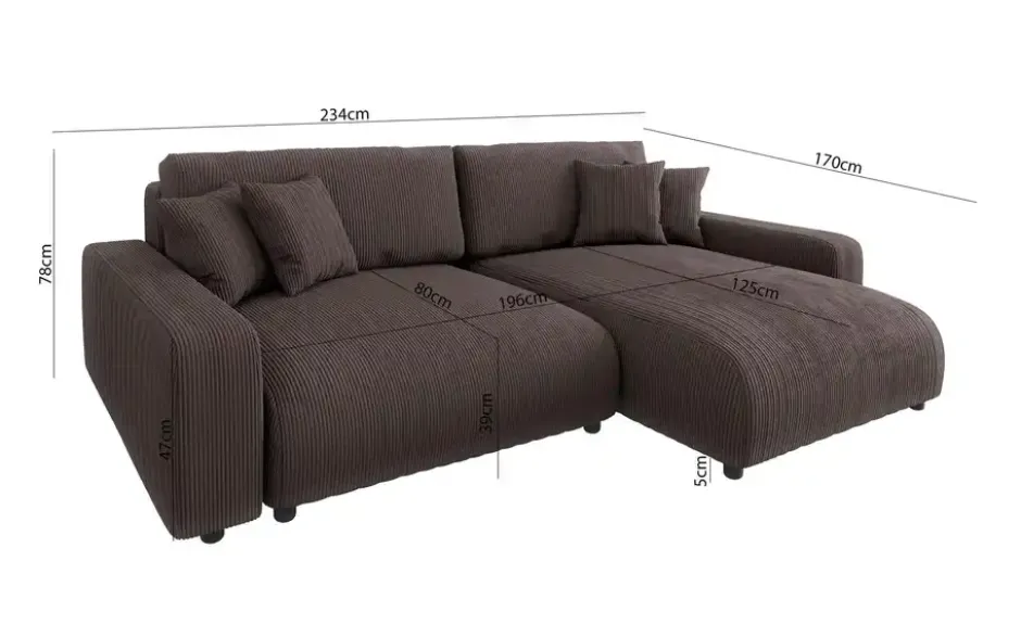 S-STYLE Ecksofa Emma