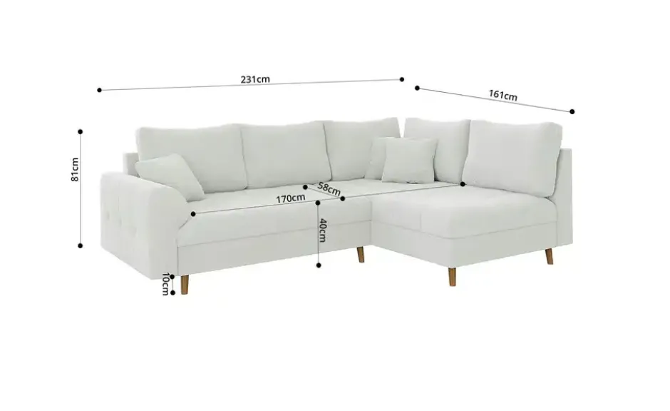 S-STYLE Ecksofa Lars