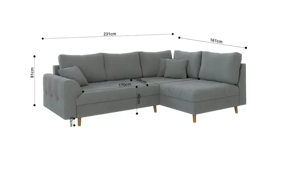 S-STYLE Ecksofa Lars