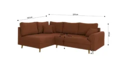 S-STYLE Ecksofa Maya
