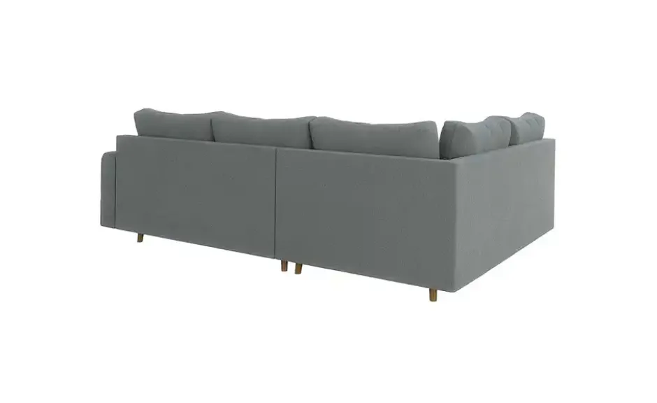 S-STYLE Ecksofa mit Hocker Lars