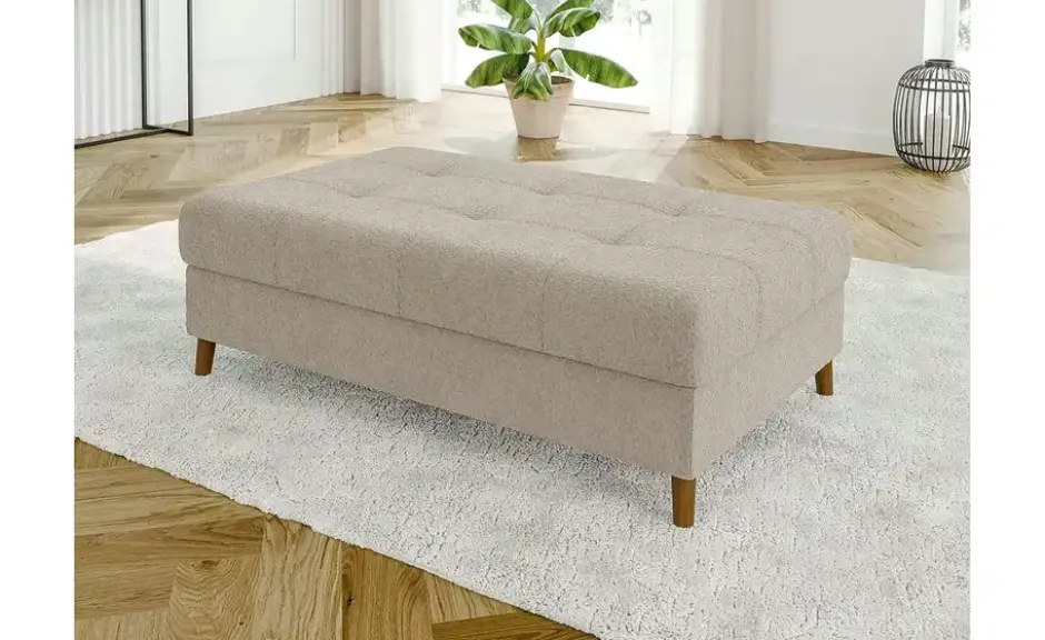 S-STYLE Ecksofa mit Hocker Lars