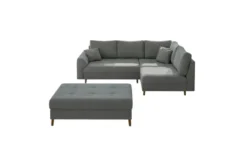 S-STYLE Ecksofa mit Hocker Lars