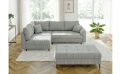 S-STYLE Ecksofa mit Hocker Maya