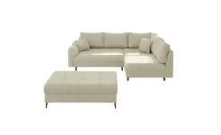 S-STYLE Ecksofa mit Hocker Maya