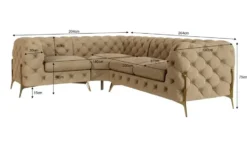 S-STYLE Ecksofa Natalie