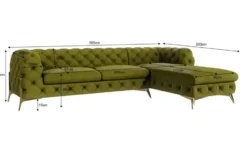 S-STYLE Ecksofa Natalie