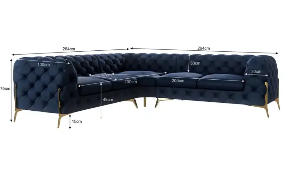 S-STYLE Ecksofa Natalie