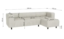 S-STYLE Ecksofa Oskar