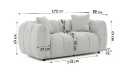 S-STYLE Einzelsofa