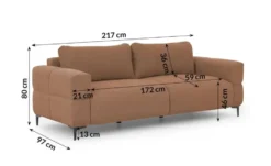 S-STYLE Einzelsofa Cardea