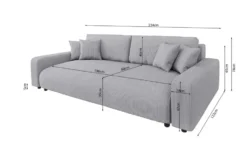 S-STYLE Einzelsofa Emma
