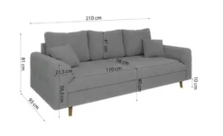 S-STYLE Einzelsofa Lars