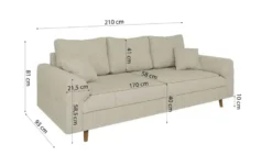 S-STYLE Einzelsofa Maya