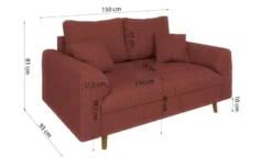 S-STYLE Einzelsofa Maya