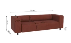S-STYLE Einzelsofa Oskar