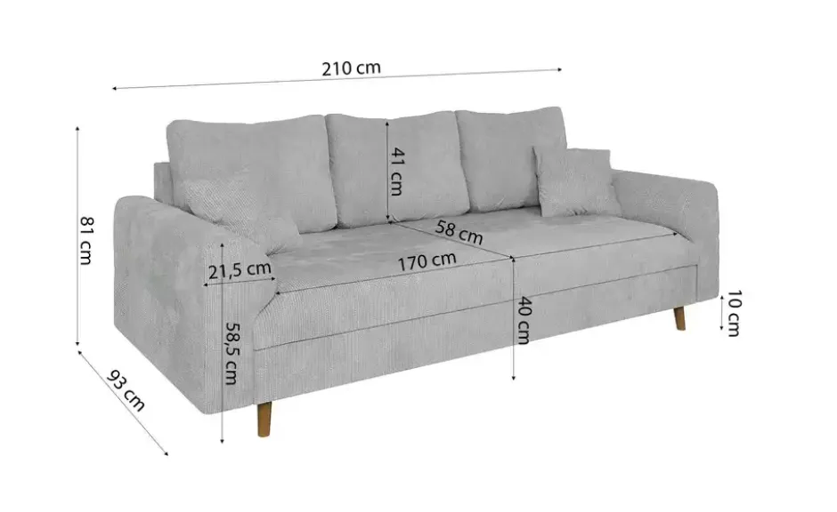S-STYLE Einzelsofa Trygve