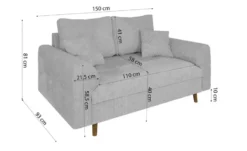 S-STYLE Einzelsofa Trygve
