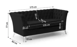 S-STYLE Einzelsofa Wilhelm