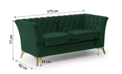 S-STYLE Einzelsofa Wilhelm