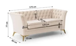 S-STYLE Einzelsofa Wilhelm