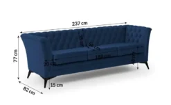 S-STYLE Einzelsofa Wilhelm