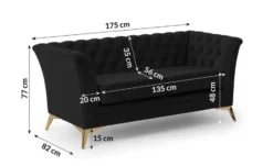 S-STYLE Einzelsofa Wilhelm