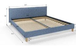 S-STYLE Polsterbett Gabriella