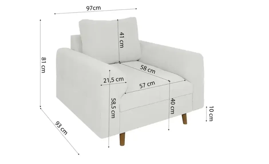 S-STYLE Sessel Lars
