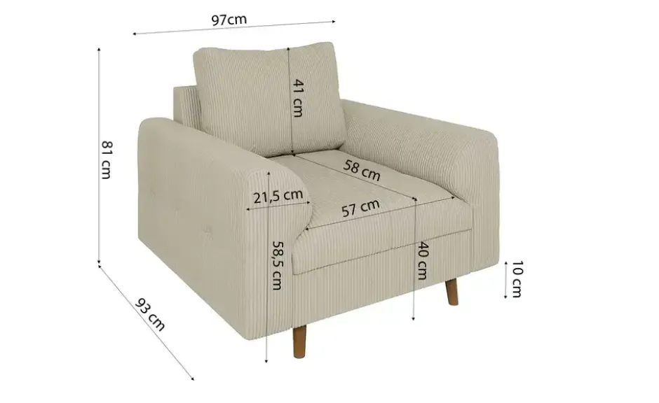 S-STYLE Sessel Maya
