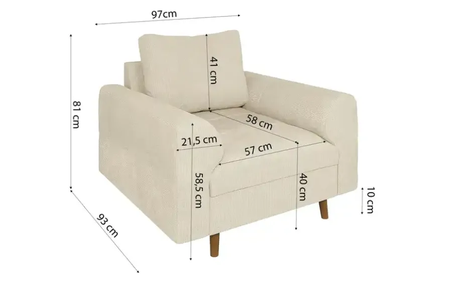 S-STYLE Sessel Trygve